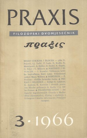praxis – filozofski dvomjesečnik 3/1966