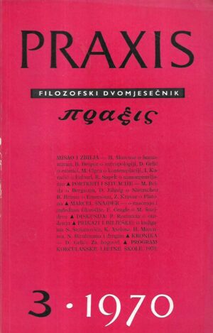 praxis – filozofski dvomjesečnik 3/1970