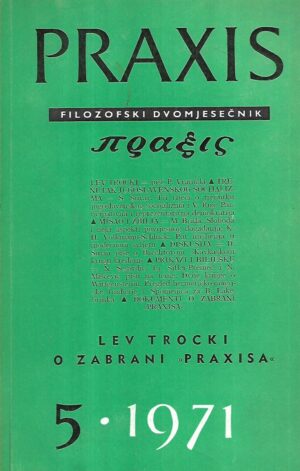 praxis – filozofski dvomjesečnik 5/1971