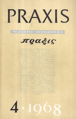 praxis – filozofski dvomjesečnik 4/1968
