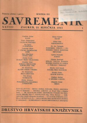 savremenik  - 25.siječnja.1941.