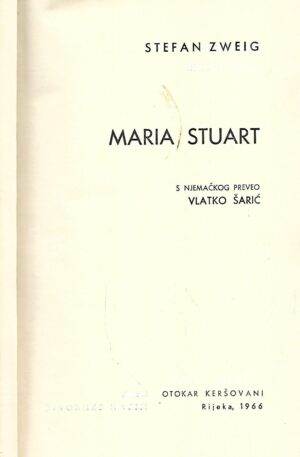 stefan zweig: maria stuart