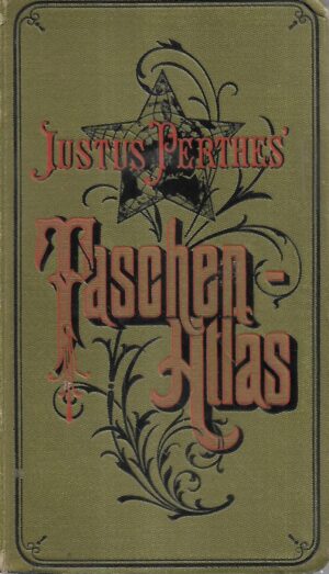 justus perthes "taschen-atlas" (pocket atlas)