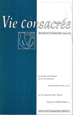 vie consacree 2-1996