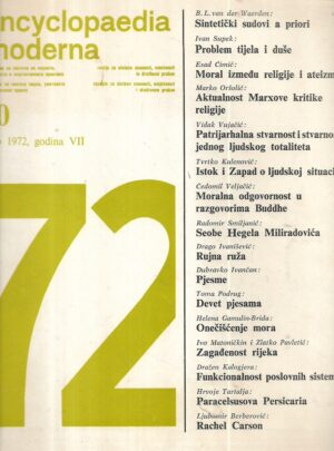 encyclopaedia moderna : časopis za sintezu znanosti, umjetnosti i društvene prakse 20-1972