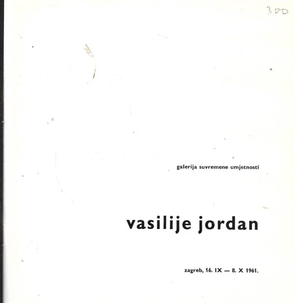 vasilije jordan - katalog