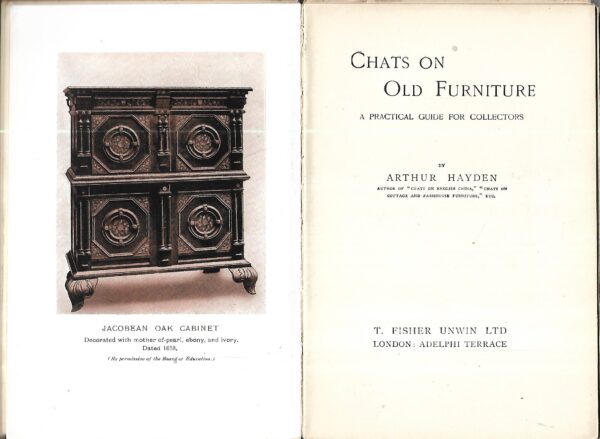 arthur hayden: chats on old furniture