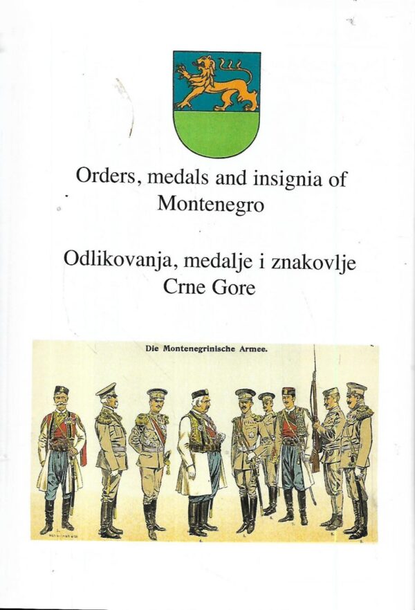 siniša pogačić: orders, medals and insignia of montenegro