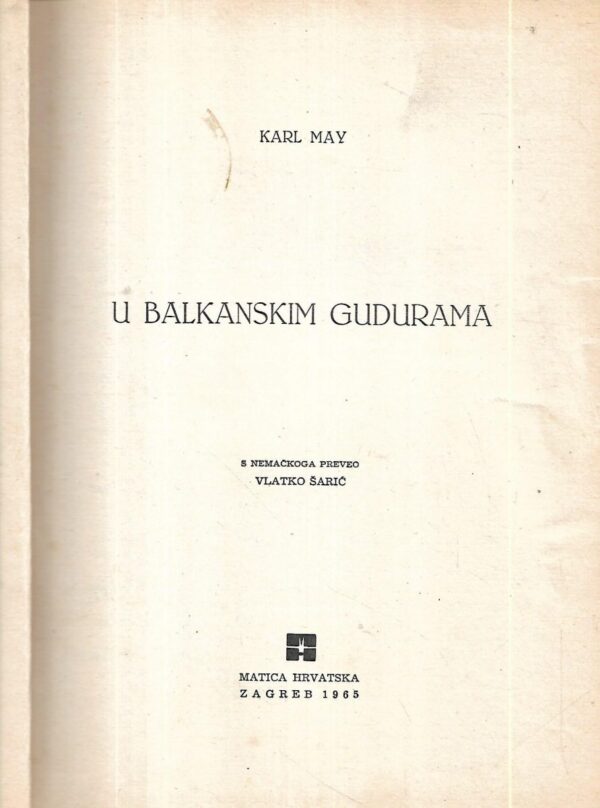 karl may: u balkanskim gudurama