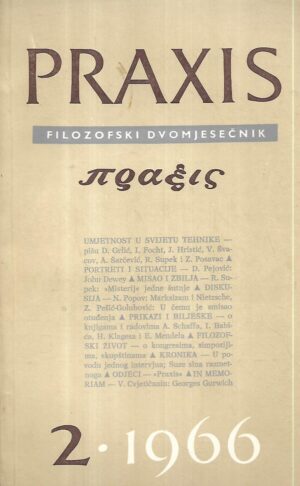praxis – filozofski dvomjesečnik 2/1966