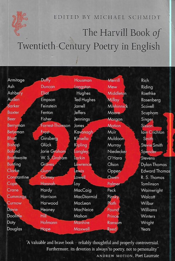 michael schmidt(ur.): the harvill book of twentieth-century poetry in english