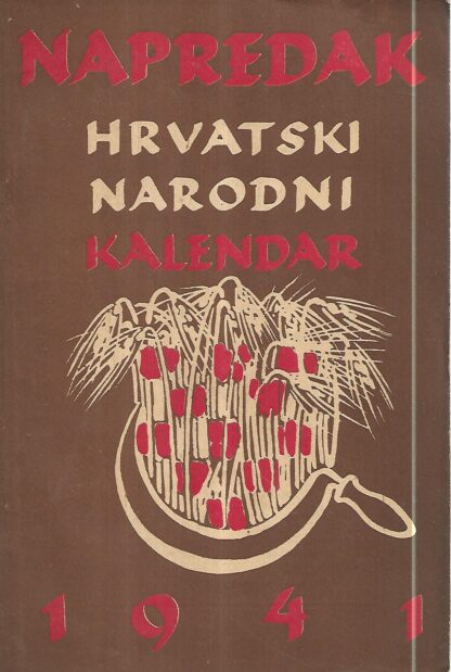 Napredak - Hrvatski narodni kalendar za godinu 1941.