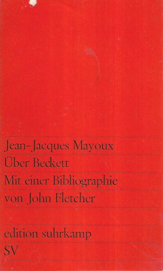Jean Jacques Mayoux: Über Beckett