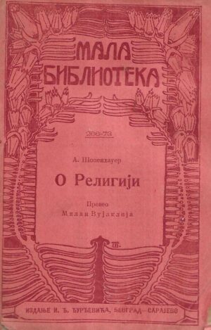 arthur schopenhauer: o religiji (ćirilica)