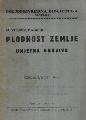 m.vukmir: plodnost zemlje i umjetna gnojiva