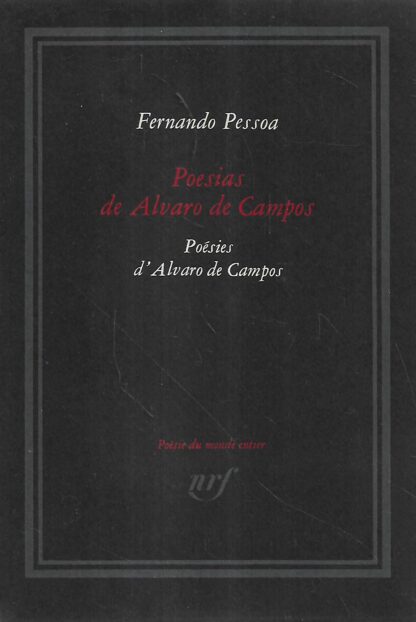 Fernando Pessoa, Poesias de Alvaro de Campos