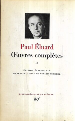paul eluard: oeuvres complètes 2