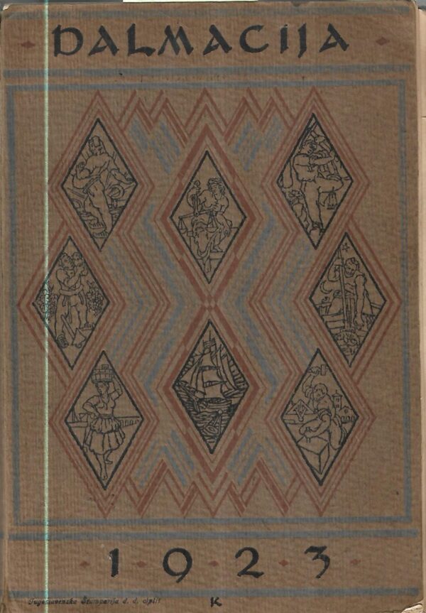 dalmacija, spomen - knjiga, 1923.