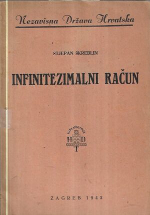 stjepan Škreblin: infinitezimalni račun