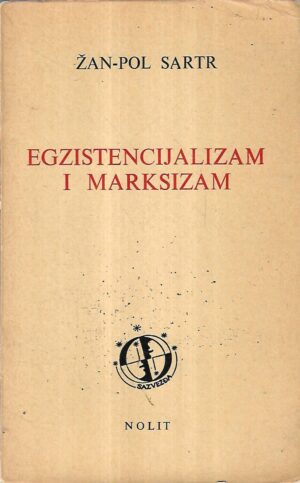 jean paul sartre: egzistencijalizam i marksizam