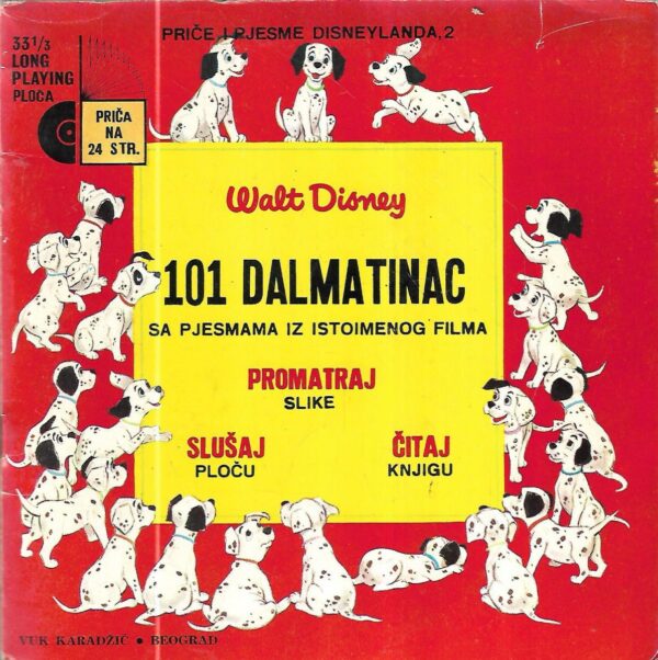 101 dalmatinac sa pjesmama iz istoimenog filma