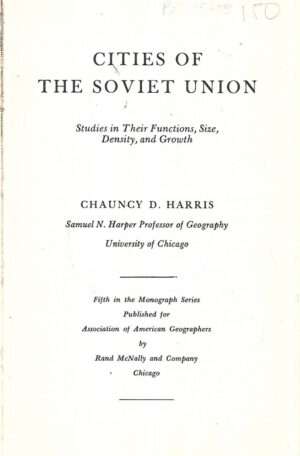 cities of the soviet union