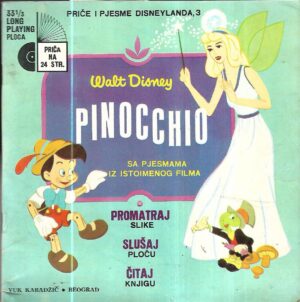 pinocchio - sa pjesmama iz istoimenog filma (sa pločom)