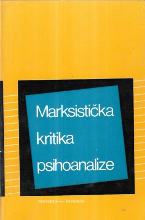 marksistička kritika psihoanalize