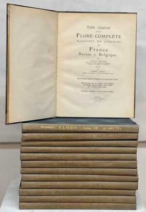 table generale de la flore complete ilustree en couleurs de france suisse et belgique