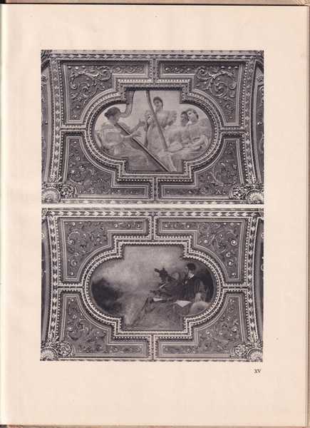 In memoriam Ise Kršnjavoga, Likovna djela u zgradi ministarstva nastave ...