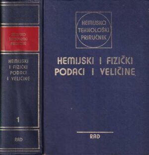 kemijski i fizički podaci i veličine