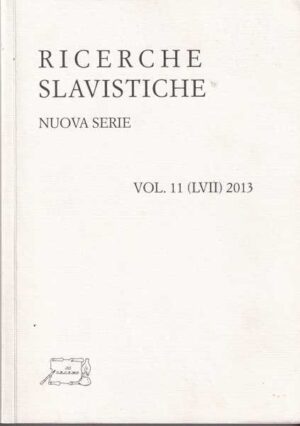 ricerche slavistiche nuova serie vol. 11