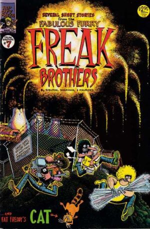 shelton, sheridan i mavrides: the fabulous furry freak brothers 7