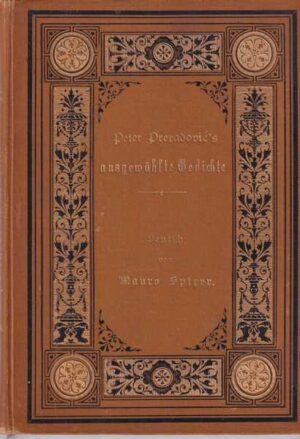 petar preradović-ausgemahlte gedichte