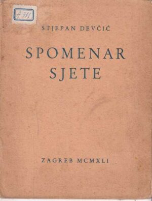 stjepan devčić-spomenar sjete