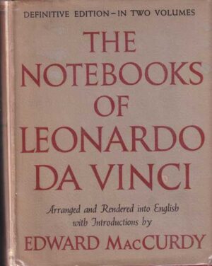 Edward MacCurdy-The Notebook od Leonardo da Vinci 1-2