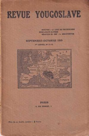 Revue Yougoslave septembre-octobre 1919