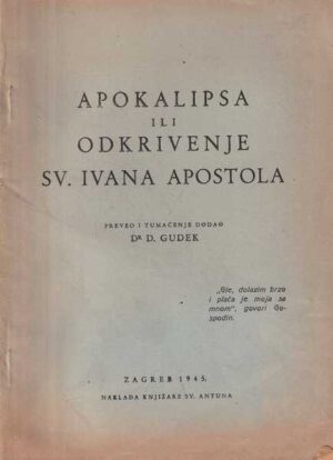 apokalipsa ili odkrivenje sv.ivana apostola