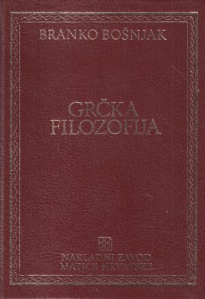 branko bošnjak-grčka filozofija