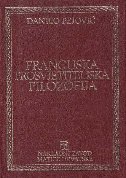 danilo pejović-francuska prosvjetiteljska filozofija