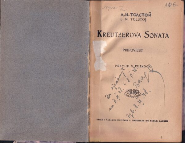 L.N.Tolstoj-Kreutzerova sonata