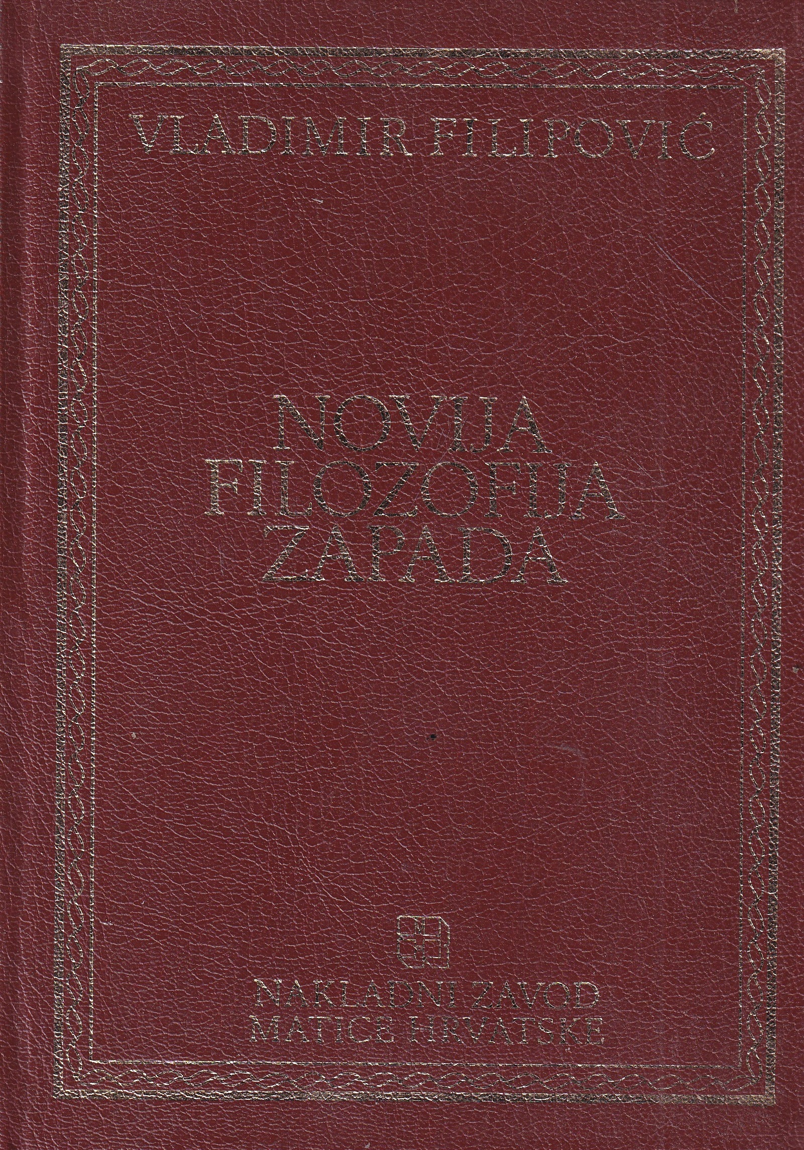 vladimir filipović-nova filozofija zapada