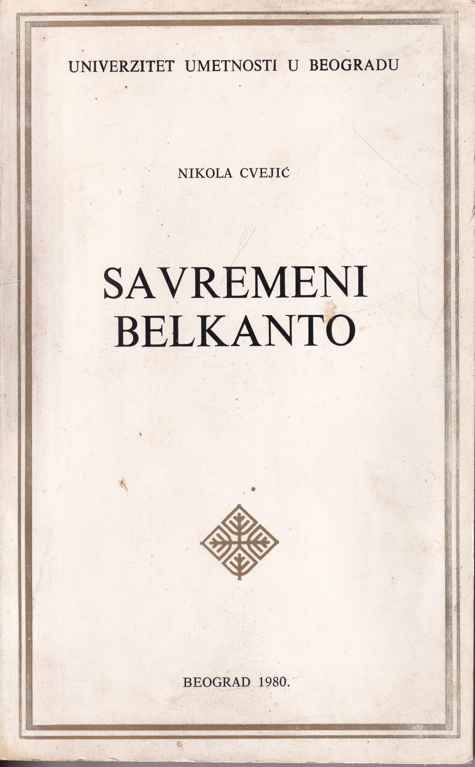 Nikola Cvejić: Savremeni belkanto | Crveni Peristil