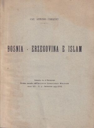 antonia carlucci: bosnia-erzegovina e islam