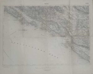 k.u.k. militargeographisches institut: ragusa 1894.