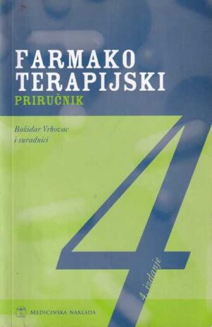 božidar vrhovac i suradnici: farmakoterapijski priručnik