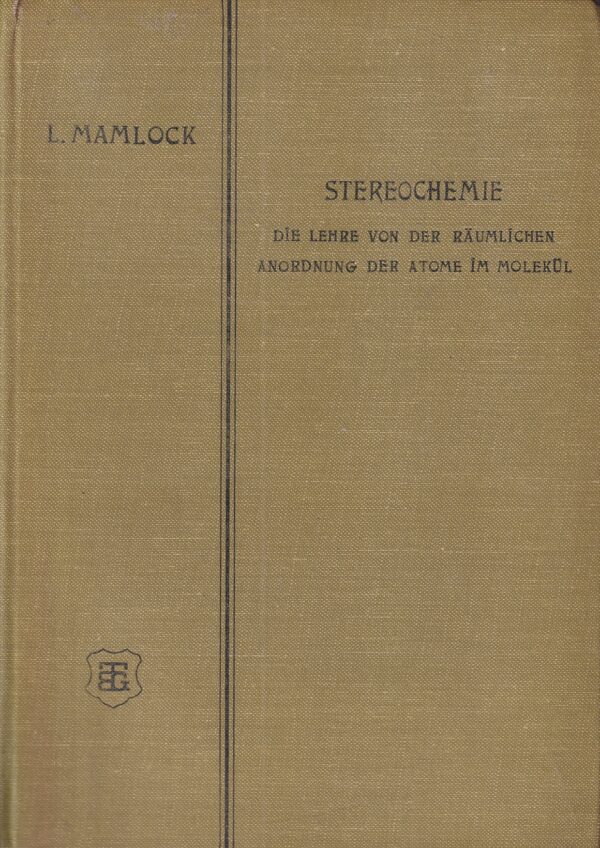 l. mamlock: stereochemie