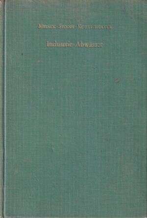 f. meinck; h. stooff; h. kohlschütter: industrie-abwässer