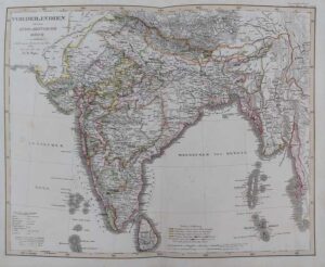 vorder-indien oder das indo-britische reich, 1834.
