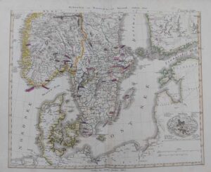 schweden und norwegen auch danemark, 1824.